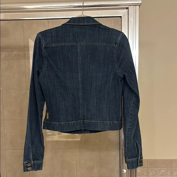 PAIGE Indigo Denim Jacket M $40 - Picture 3 of 6
